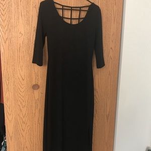 Maxi fall dress